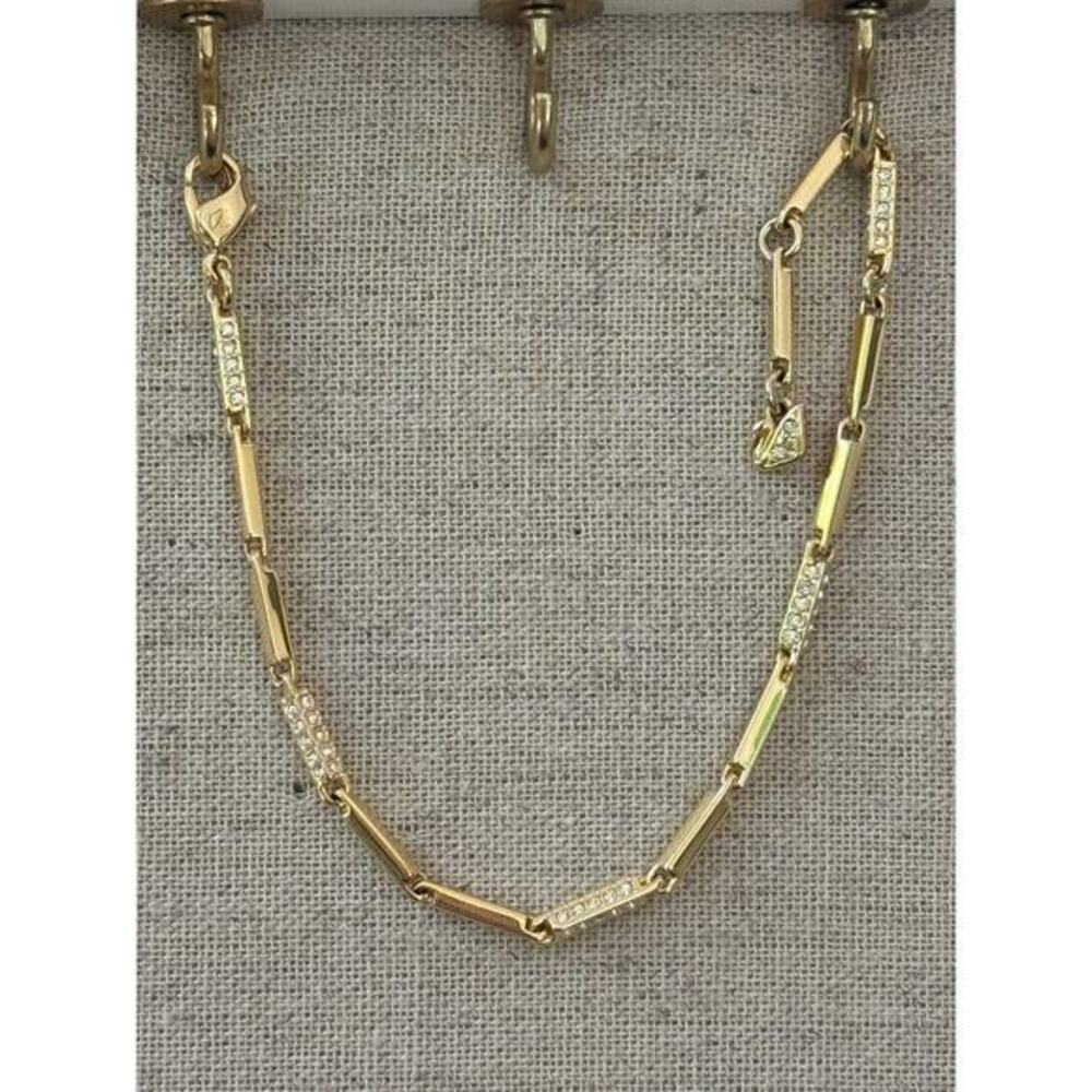 Swarovski Gold Pave Crystal Bracelet Vintage